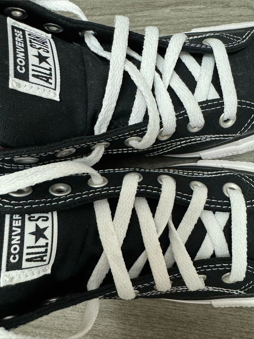 Converse wear white